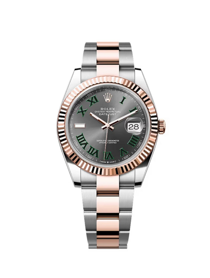 2022 ROLEX DATEJUST 41 WIMBLEDON OYSTER