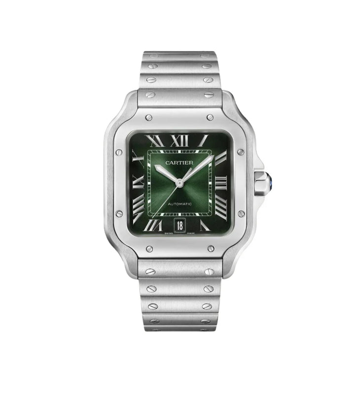 CARTIER SANTOS GREEN DIAL