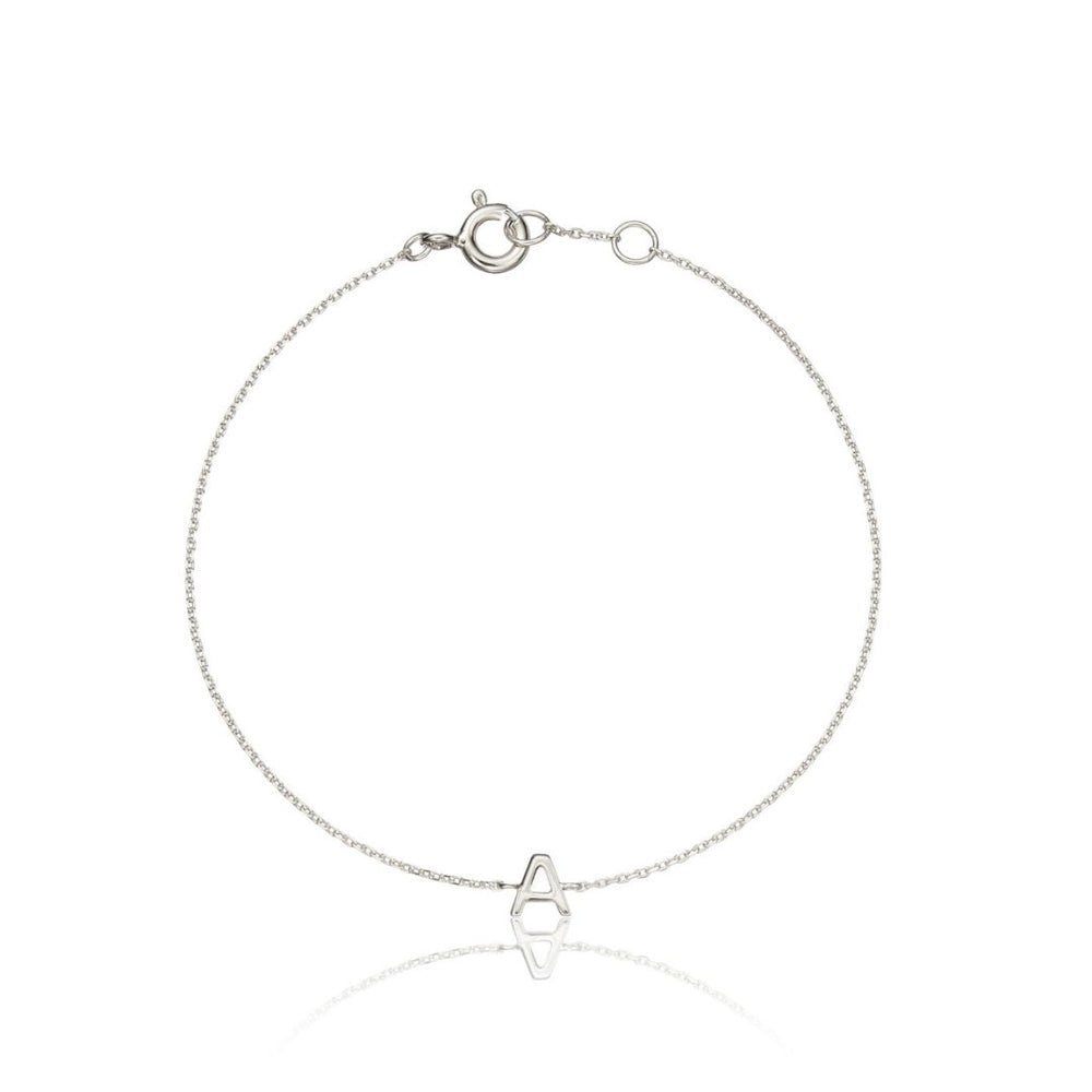 Miniature Initial Letter Bracelet