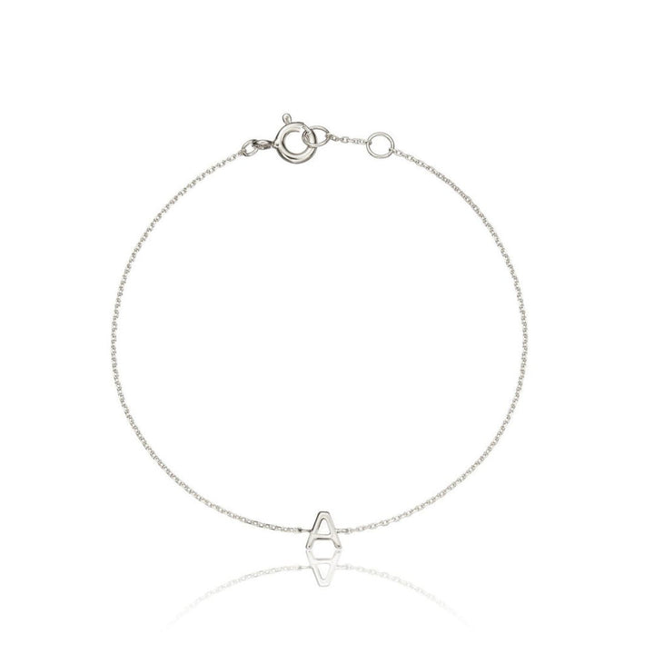 Miniature Initial Letter Bracelet