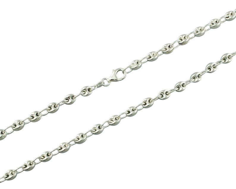 Silver Anchor Bead Chain